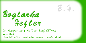 boglarka hefler business card